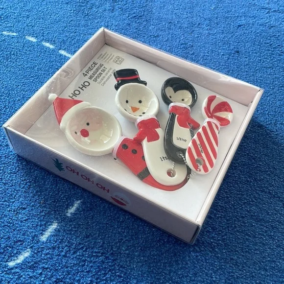 Ho Ho Ho Ceramic Measuring Spoons | Christmas Measuring Spoons - Picture 7 of 8